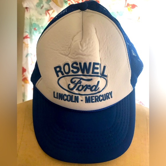 ROSWELL, FORD, Lincoln mercury dealership baseball cap. - Picture 2 of 7